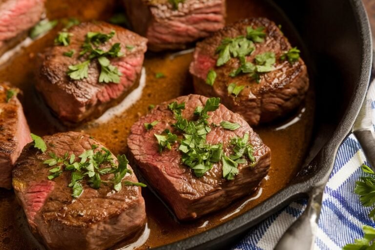 Cowboy Butter Steak Bites – Juicy Steak Coated in Garlic Herb Butter
