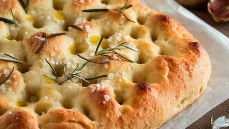 Garlic Herb Focaccia – The Foolproof Bread That Makes You Look Like a Pro