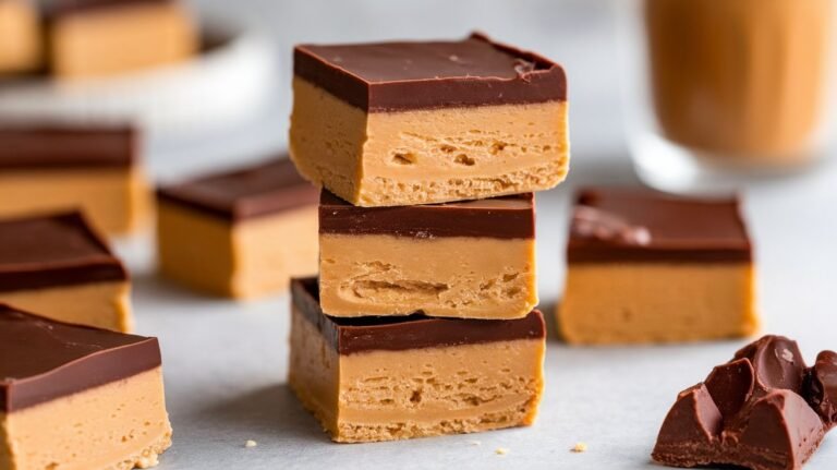 Peanut Butter Chocolate Fudge – The No-Bake Treat That’s Too Easy to Resist