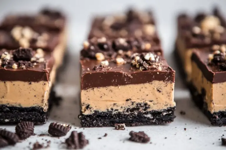 No-Bake Peanut Butter Oreo Bars – The Ultimate Lazy Dessert