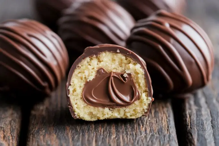 Nutella-Stuffed Cookie Dough Truffles – The Ultimate No-Bake Treat