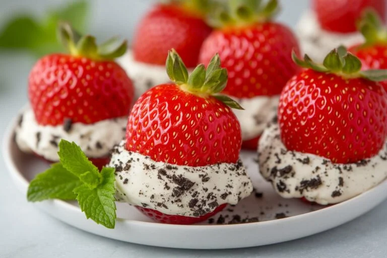 Oreo Cheesecake-Stuffed Strawberries – The Fancy, No-Bake Treat You Need