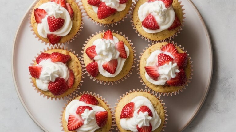 Strawberry Shortcake Muffins: The Sweetest Upgrade to Your Breakfast Game