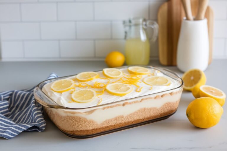 Lemonade Icebox Cake (Basically Summer in a Pan)