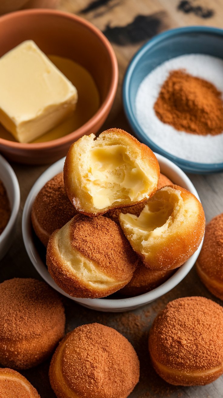 Cinnamon Baked Donut Holes: Tiny Bites, Big Cinnamon Energy