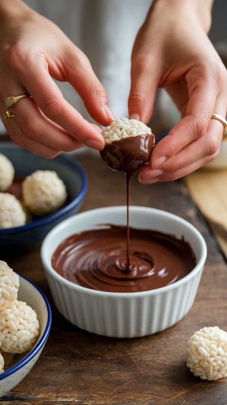 Peanut Butter Rice Krispie Balls: Tiny Treats, Big Peanut Butter Energy