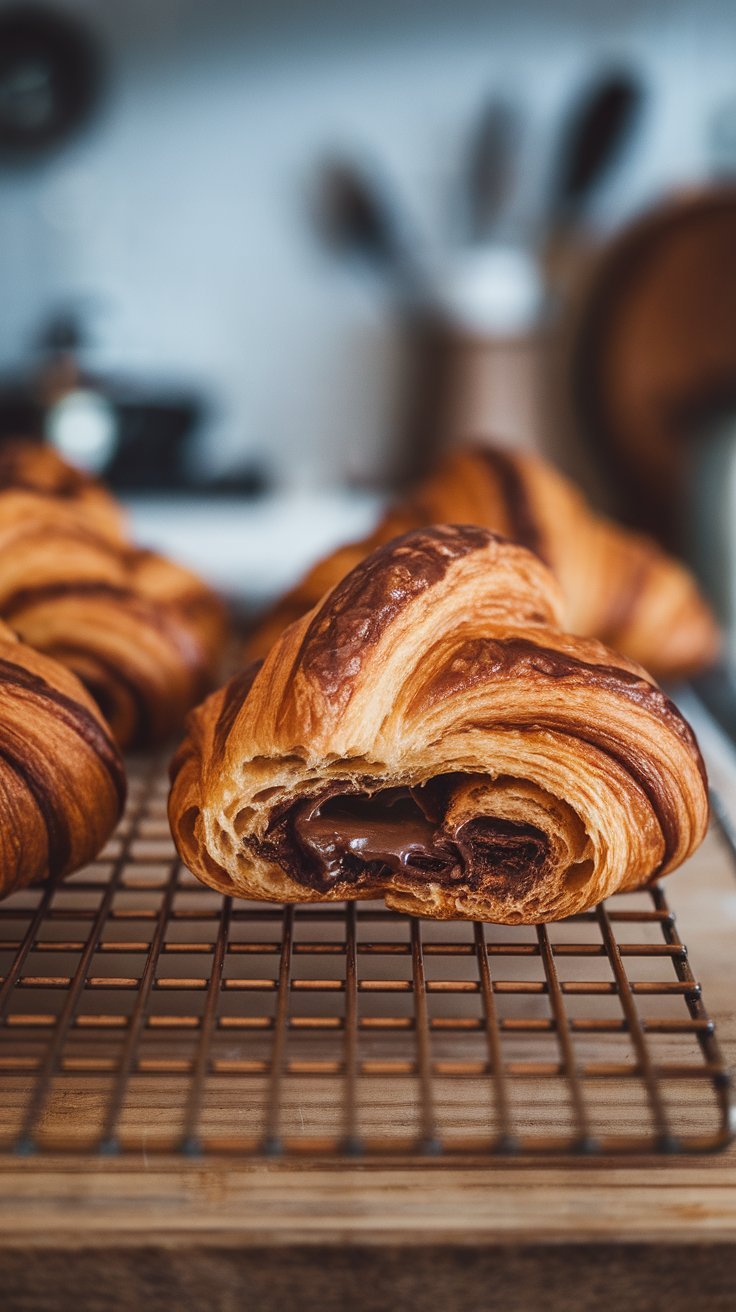 Chocolate Hazelnut Croissants: Your Lazy Shortcut to Fancy
