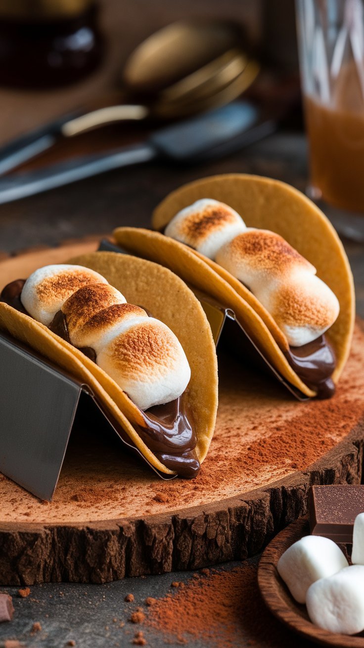 Mini S’mores Tacos: The Dessert You Didn’t Know You Needed (But Totally Do)