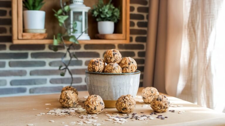 Peanut Butter Chocolate Chip Energy Bites: Like Cookie Dough, but You Can Pretend They’re Healthy