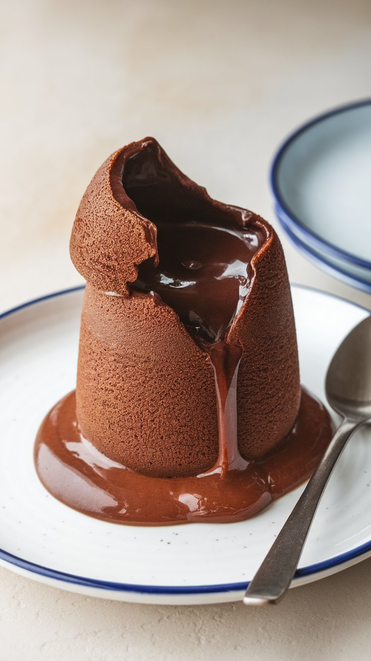 Microwave Chocolate Lava Cake