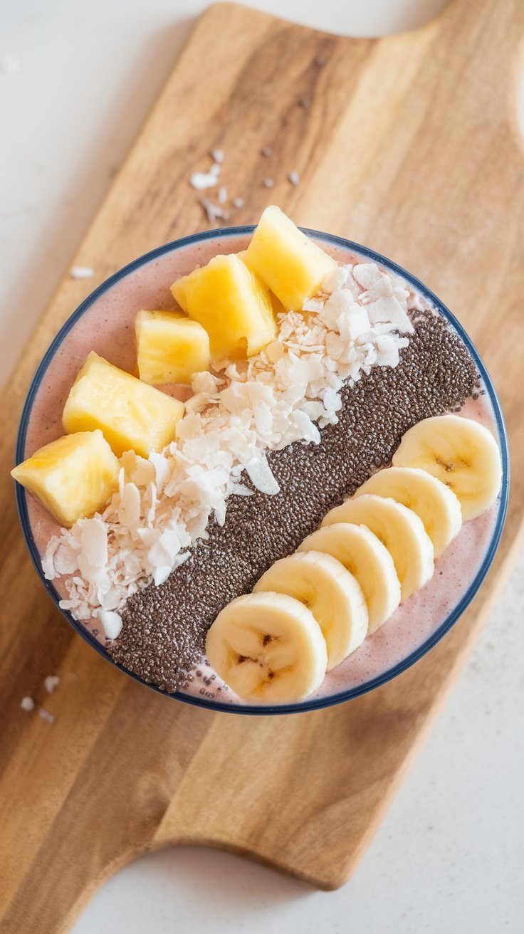 Pineapple Coconut Smoothie Bowl: Because You Deserve to Eat Sunshine
