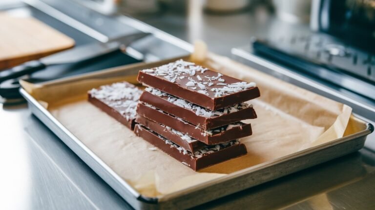 Coconut Chocolate Bars: No-Bake Bliss That Tastes Like a Tropical Candy Bar