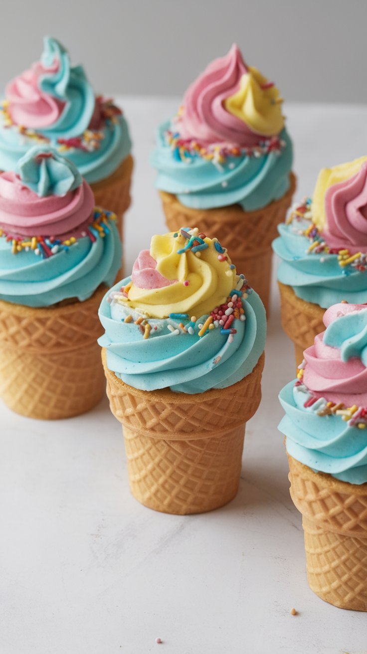 Ice Cream Cone Cupcakes: The Dessert Mashup That’ll Make You the Coolest Person at Any Party