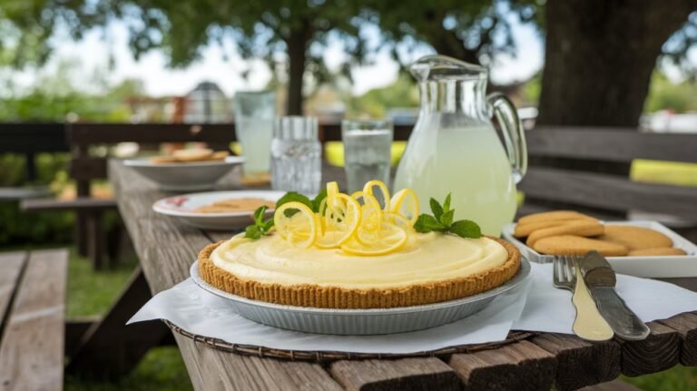 Frozen Lemonade Pie: The Cool, Creamy Dessert That Screams Summer (Without Screaming at Your Oven)