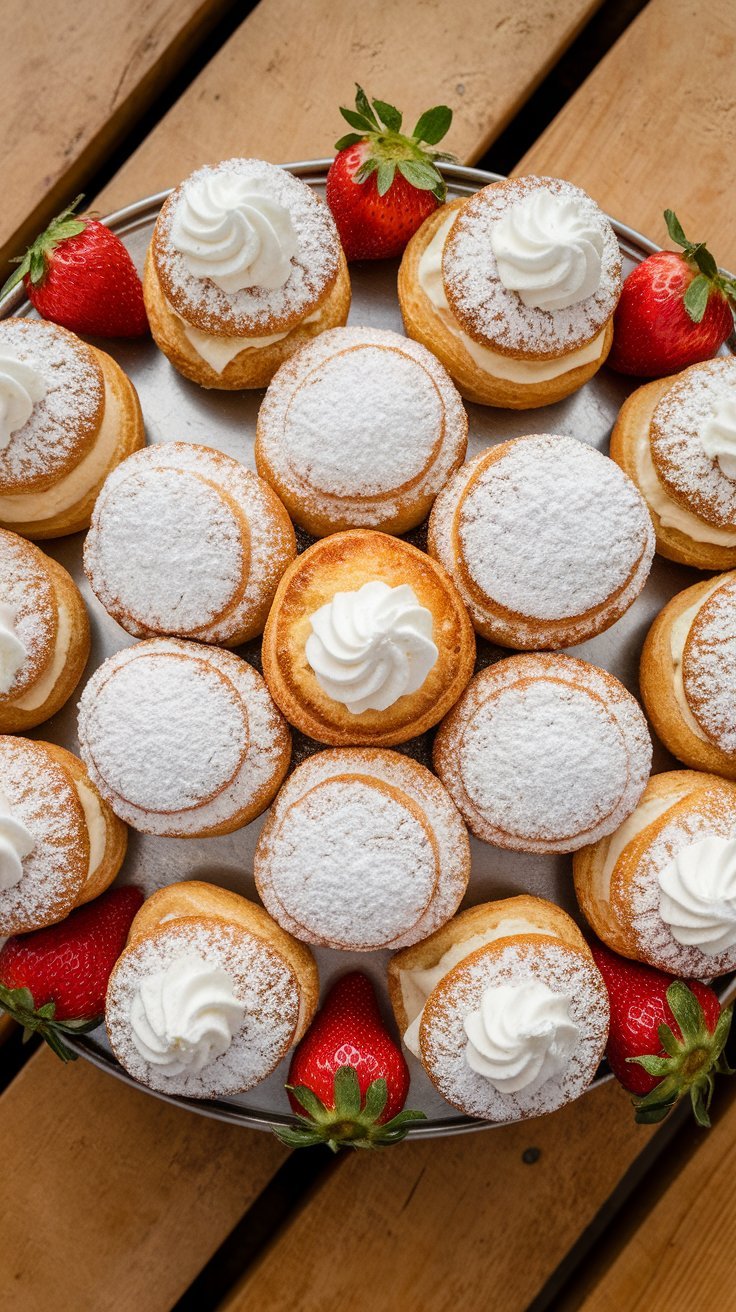 Strawberry Cream Puffs: The Dessert That Makes You Look Like a Pastry Chef