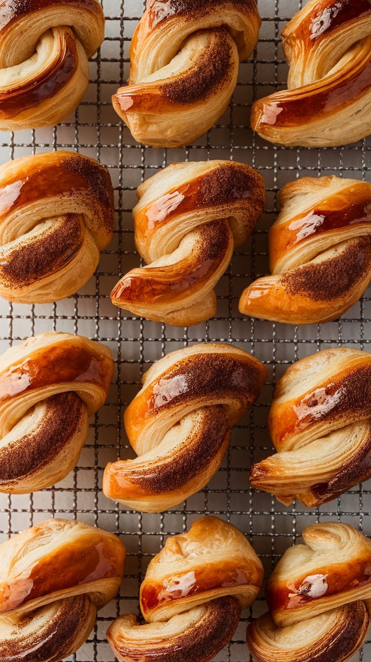 Puff Pastry Cinnamon Twists: Flaky, Sugary, Gone in 60 Seconds