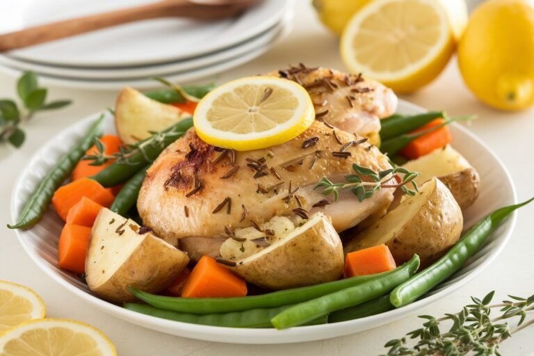 One-Pan Lemon Herb Chicken & Veggies: Your Weeknight Dinner Hero