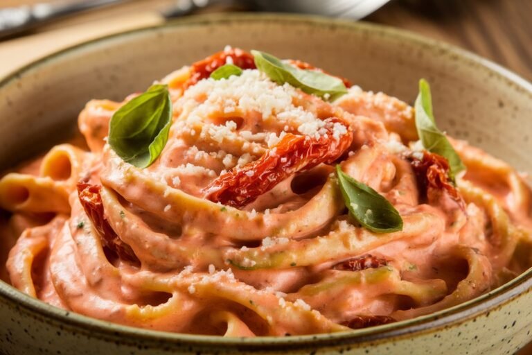 Creamy Sun-Dried Tomato Pasta – Ready in 20 Minutes