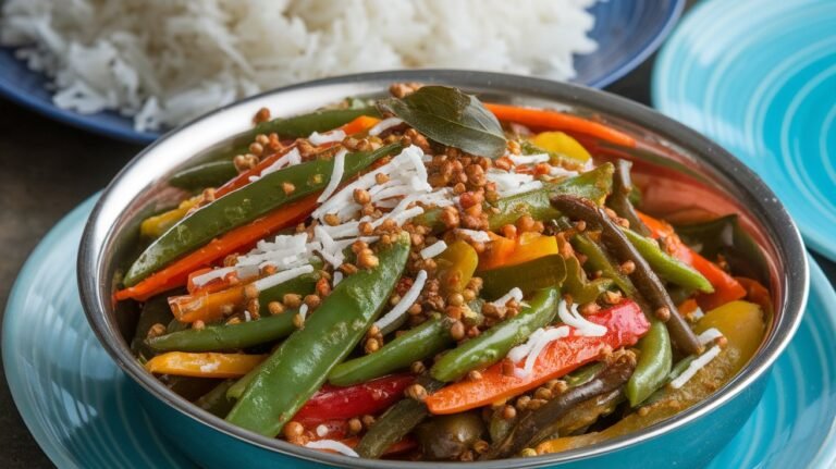 South Indian Vegetable Stir Fry