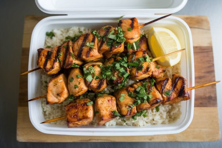 Spicy Grilled Chicken Thigh Skewers – Meal Prep Favorite