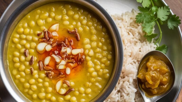 Buttery Yellow Split Pea Dal: The Real Reason Ghee Exists