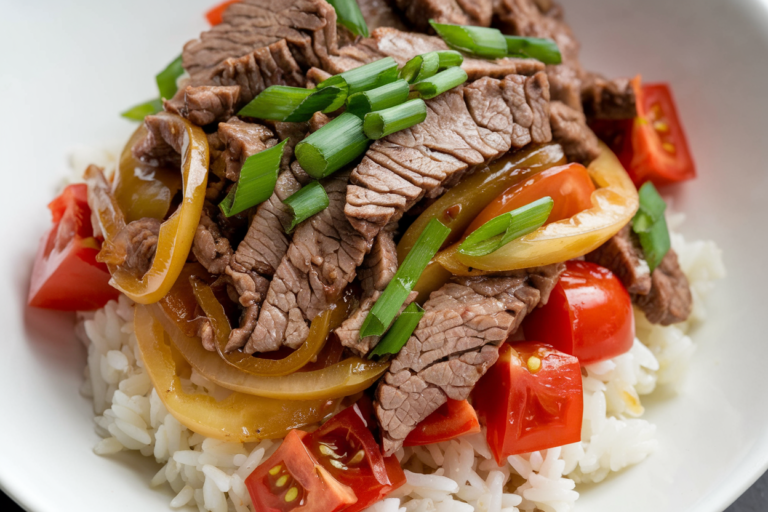 Beef and Tomato Rice Bowl: The Lazy Genius Dinner You Need Tonight