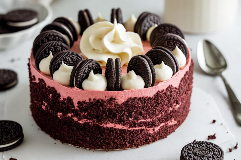 Red Velvet Oreo Cake: The Unholy Union of Two Legends