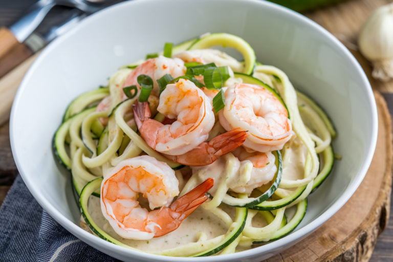 Keto Shrimp Alfredo with Zucchini Noodles: The Low-Carb Comfort Food You Need