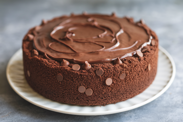 Coconut Flour Gluten-Free Chocolate Cake