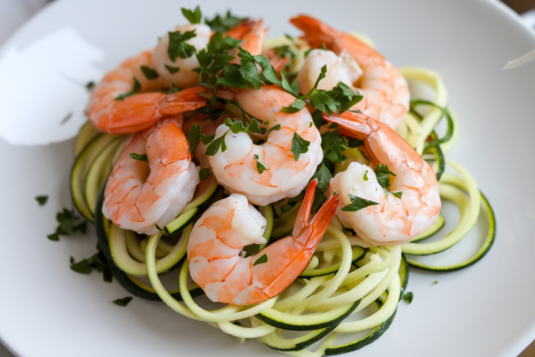 Keto Garlic Butter Shrimp with Zoodles: The Low-Carb Meal You’ll Actually Crave