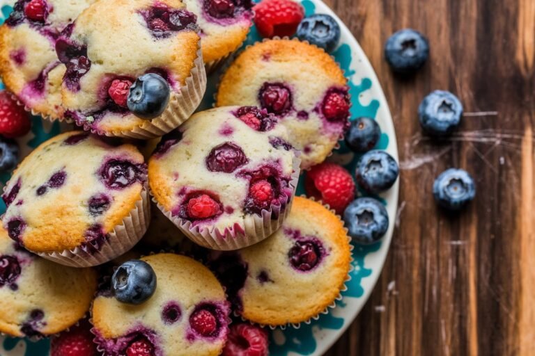 Blueberry Raspberry Muffins: The Breakfast Upgrade You Didn’t Know You Needed