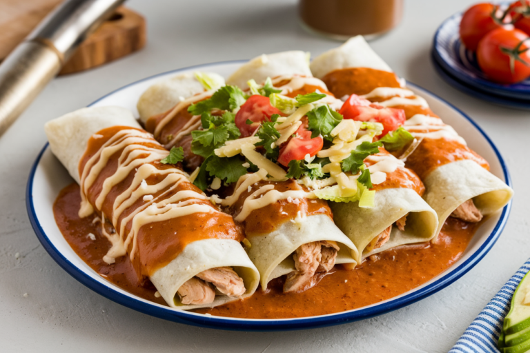 Chicken Avocado Mexican Enchiladas: The Meal You Didn’t Know You Needed