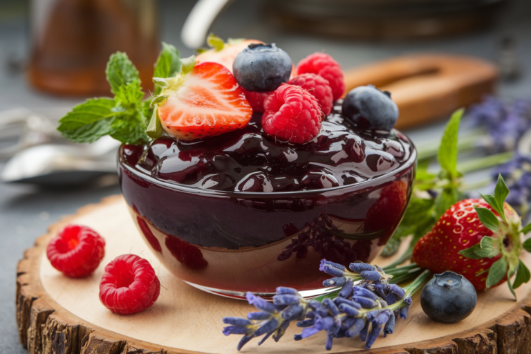 Blackcurrant Jelly with Mixed Summer Berries: The Viral Dessert You Need Now