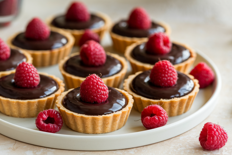 Raspberry Chocolate Ganache Tartlets: The Bite-Sized Dessert That’ll Steal the Show