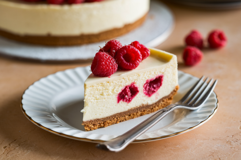 White Chocolate Raspberry Cheesecake: The Dessert That’ll Make You Famous