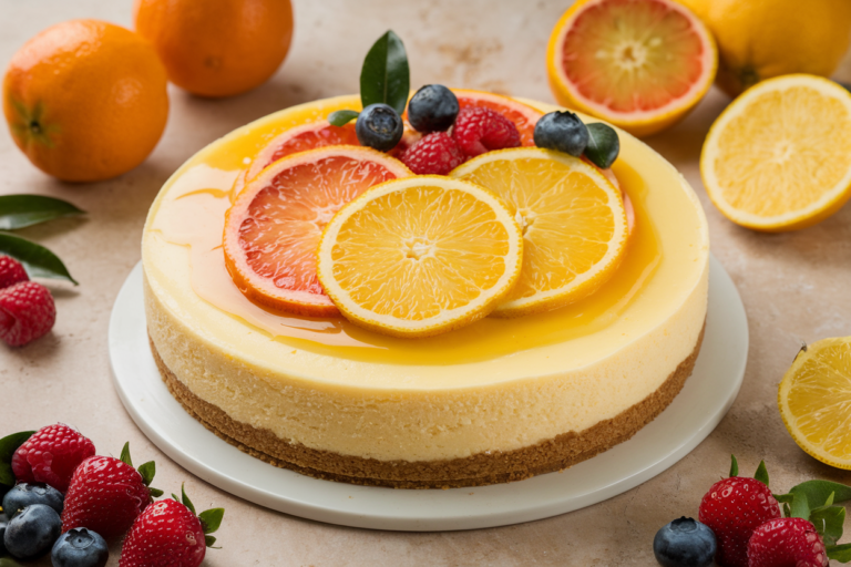 Citrus Cheesecake: The Zesty Dessert You Didn’t Know You Needed
