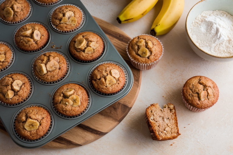 Stop Wasting Overripe Bananas—Make These Coconut Flour Banana Muffins Instead