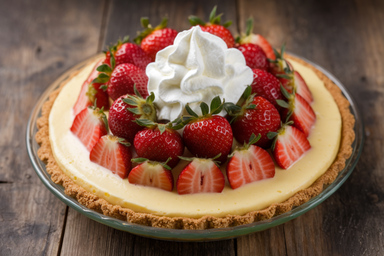 Strawberry Lemonade Pie: The Summer Slice You Didn’t Know You Needed