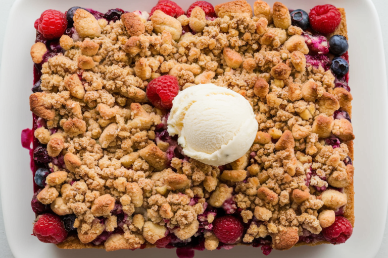 Berry Crumble Bars: The Dessert That’ll Make You Forget Your Problems