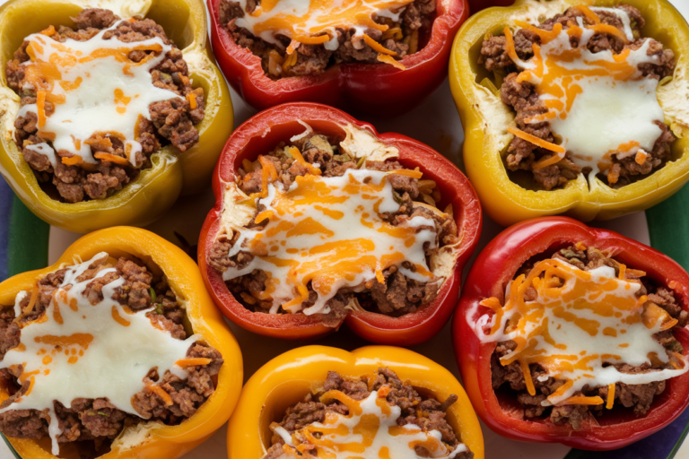 Mexican Beef and Cheese Stuffed Peppers: The Weeknight Hero You Need