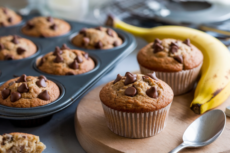 Banana Chocolate Chip Muffins: The Snack You Didn’t Know You Needed