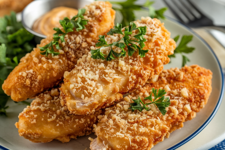 Parmesan-Crusted Chicken Tenders: The Crispy, Cheesy Upgrade You Need
