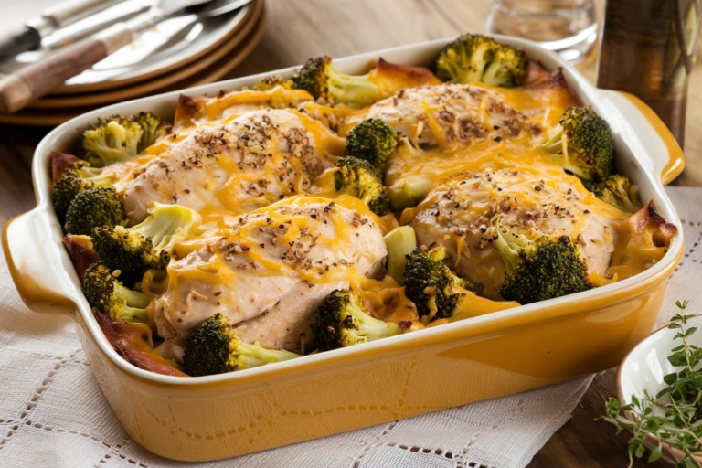 The Cheesy Broccoli Chicken Casserole You’ll Actually Want to Eat