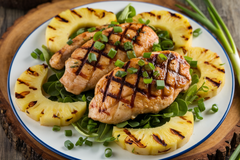 Pineapple Ginger Grilled Chicken