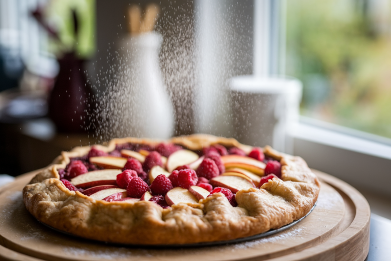 Apple & Raspberry Galette: The Lazy Baker’s Secret Weapon