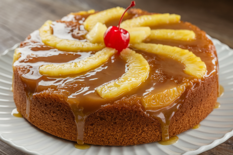 Pineapple Upside-Down Cake: The Retro Dessert That Slaps