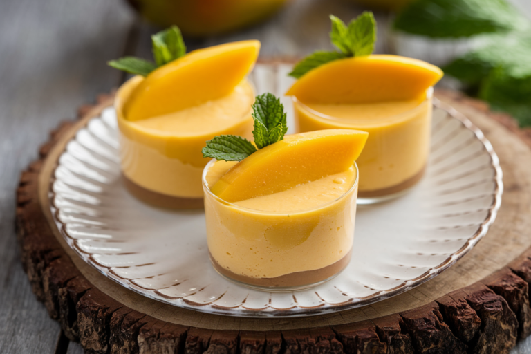 Mango Mousse Cups: The Dessert That’ll Make You Forget Your Problems