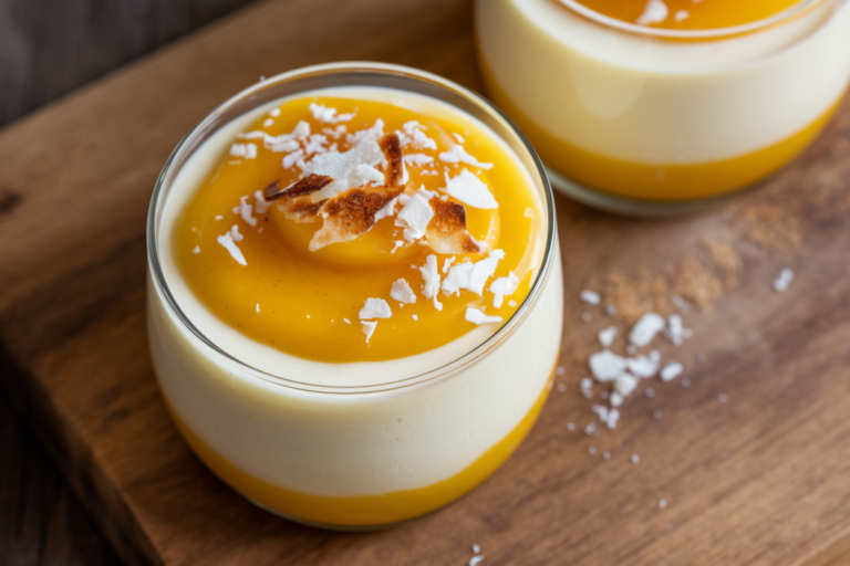 Mango & Coconut Panna Cotta: The Dessert That’ll Make You Forget All Other Desserts