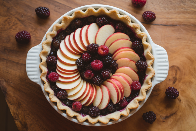 Easy Apple and Blackberry Pie: The Lazy Baker’s Dream