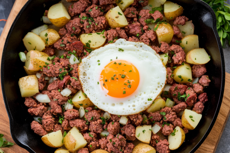 Ground Beef & Potato Hash: The Ultimate Comfort Food Hack